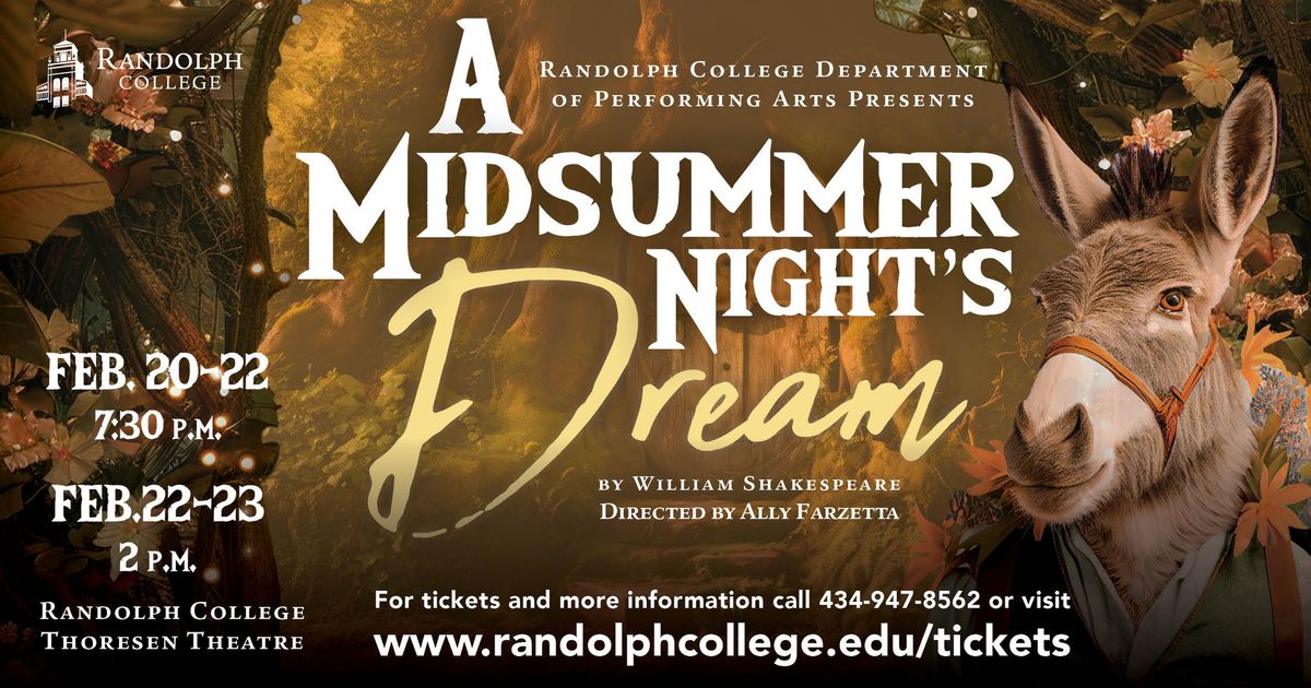 A Midsummer Night's Dream at Randolph College