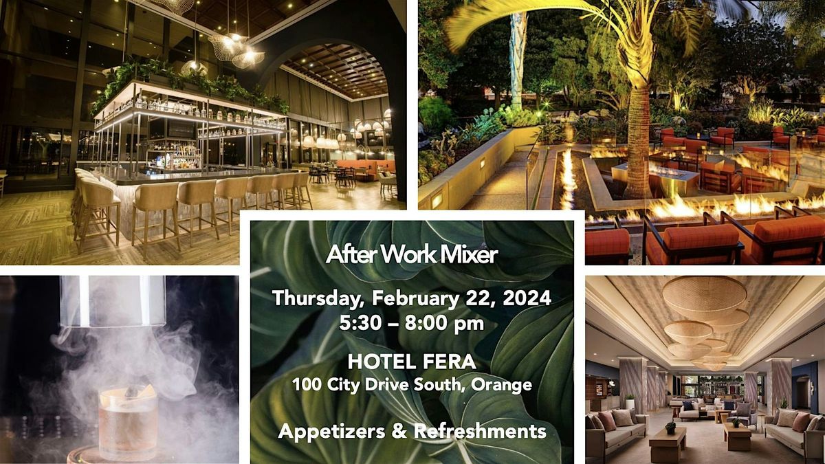 After Work Mixer: Network Like A Pro