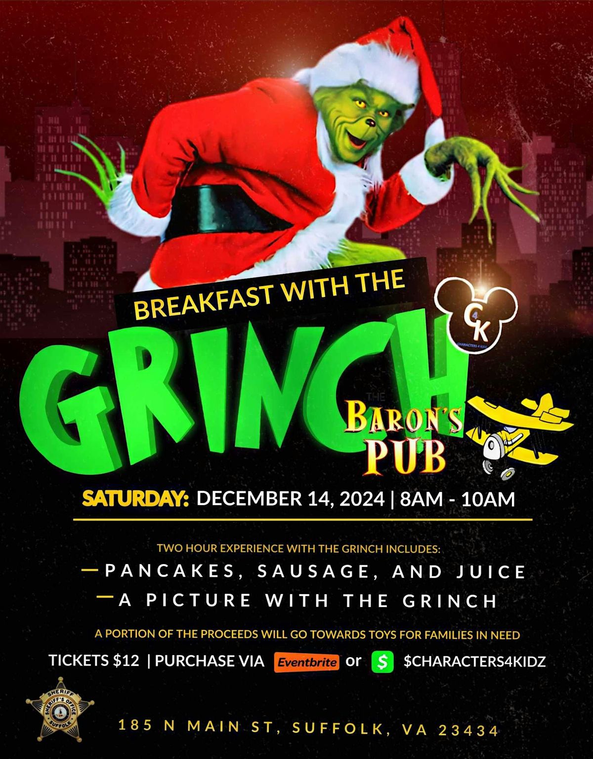 Breakfast with The Grinch