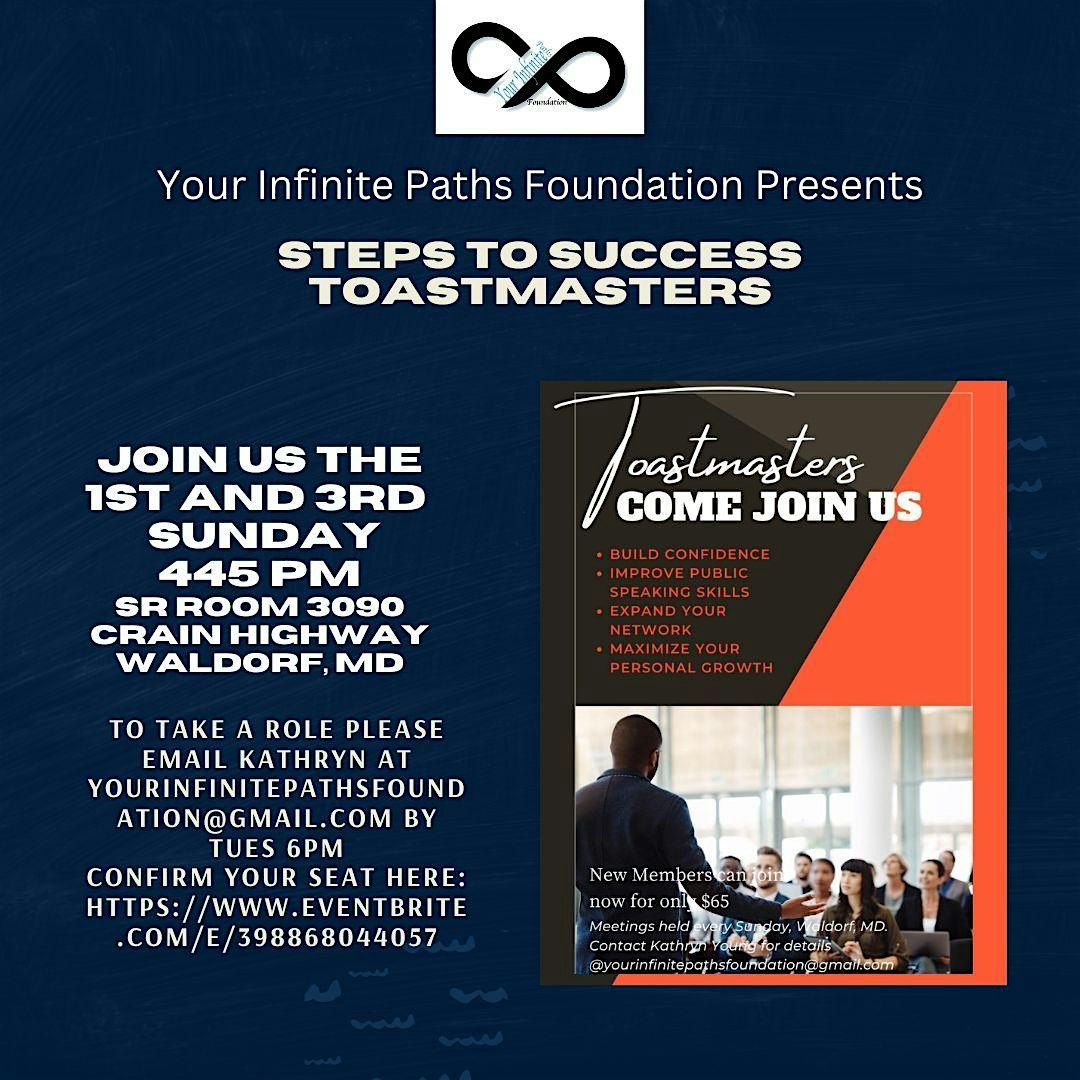 Steps to Success Toastmasters