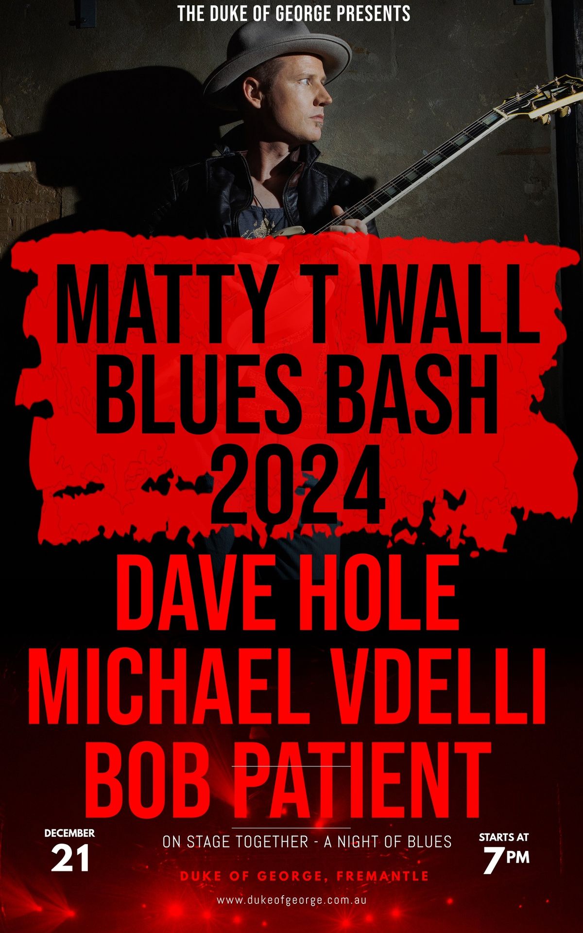 Matty T Wall Blues Bash