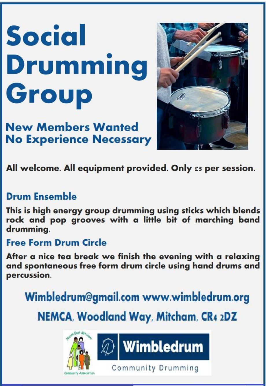 Community Group Drumming Sessions