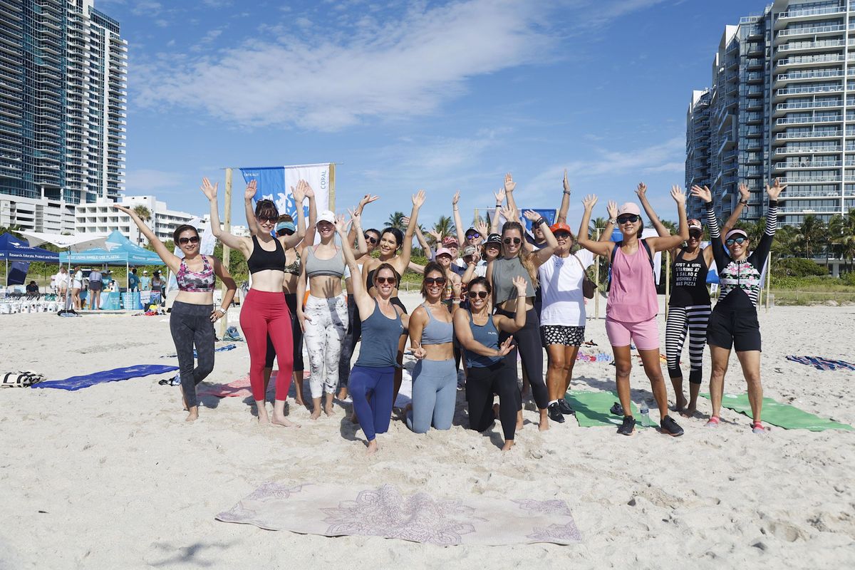 Pilates on the Beach with Pilates For The People