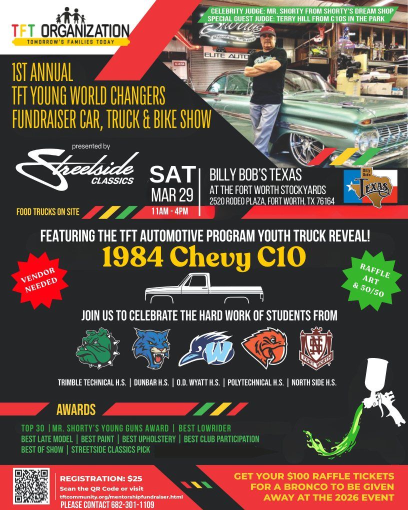 1st Annual Car, Truck & Bike Show Fundraiser Event