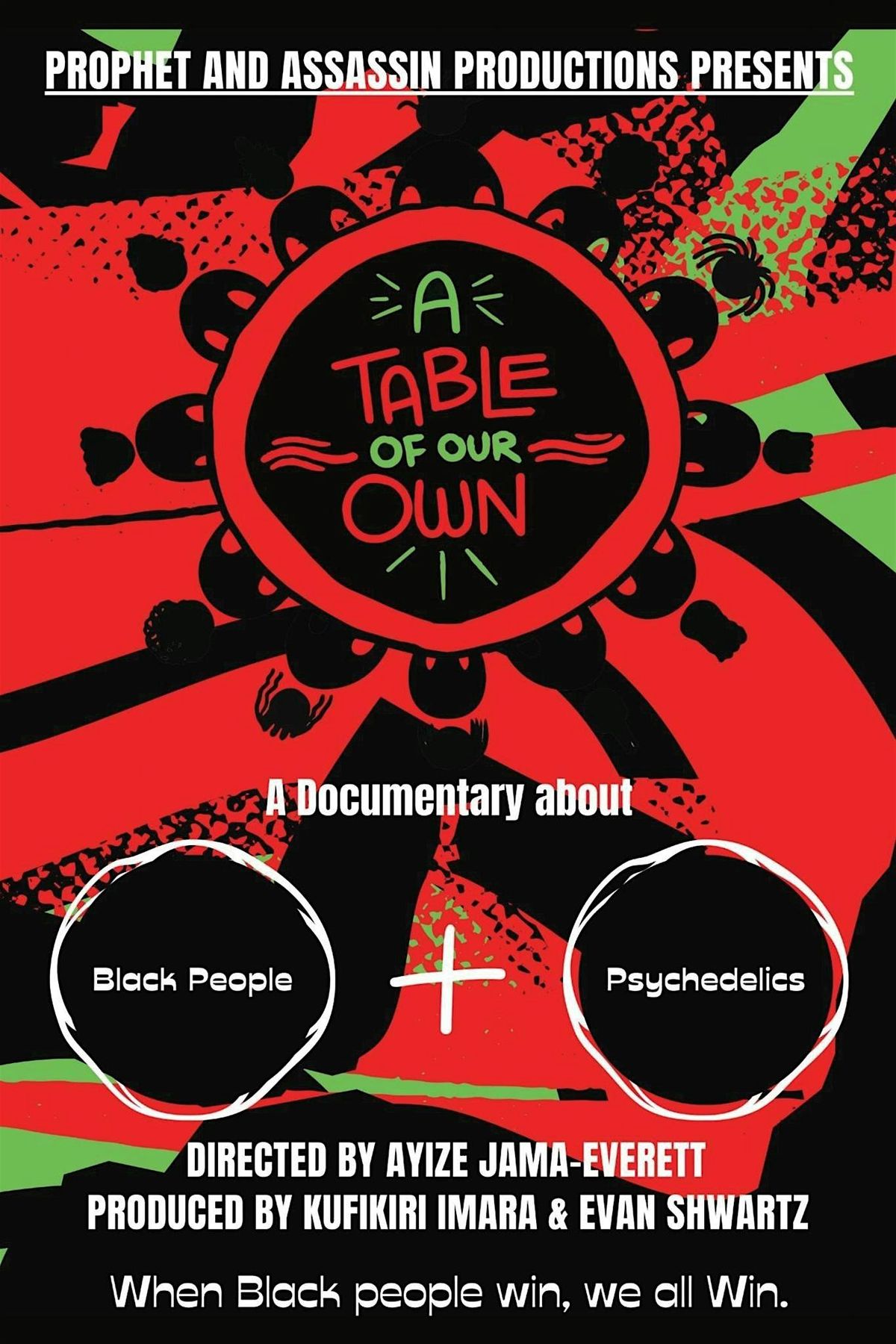 May 3, Santa Cruz - A Table of Our Own Fundraiser and Screener