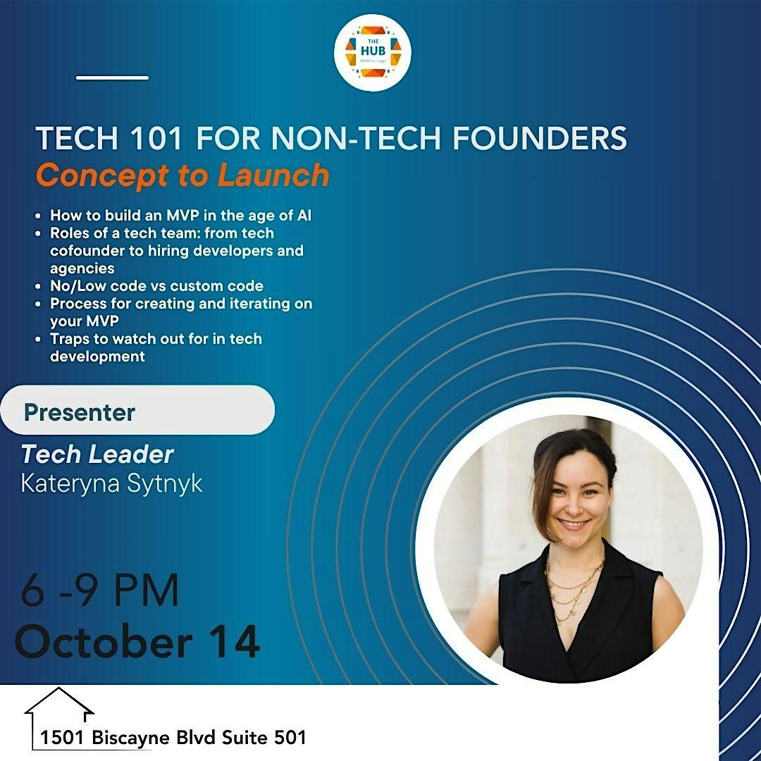 Tech 101 for Non-Tech Founders