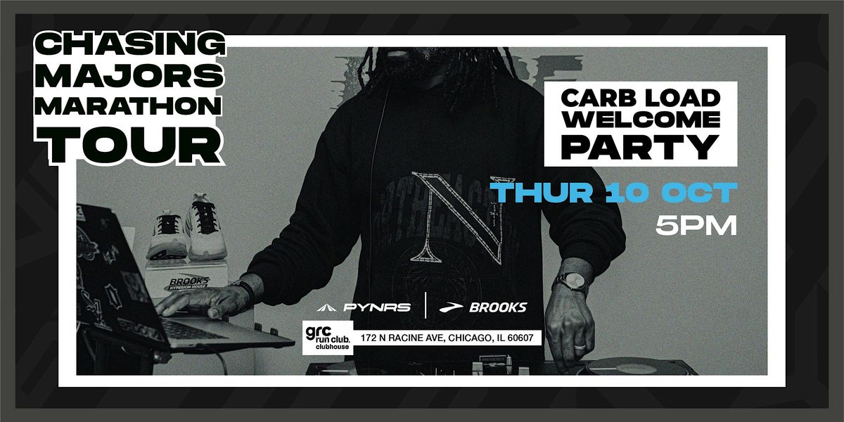 PYNRS x Brooks - Chicago Carb Load Welcome Party