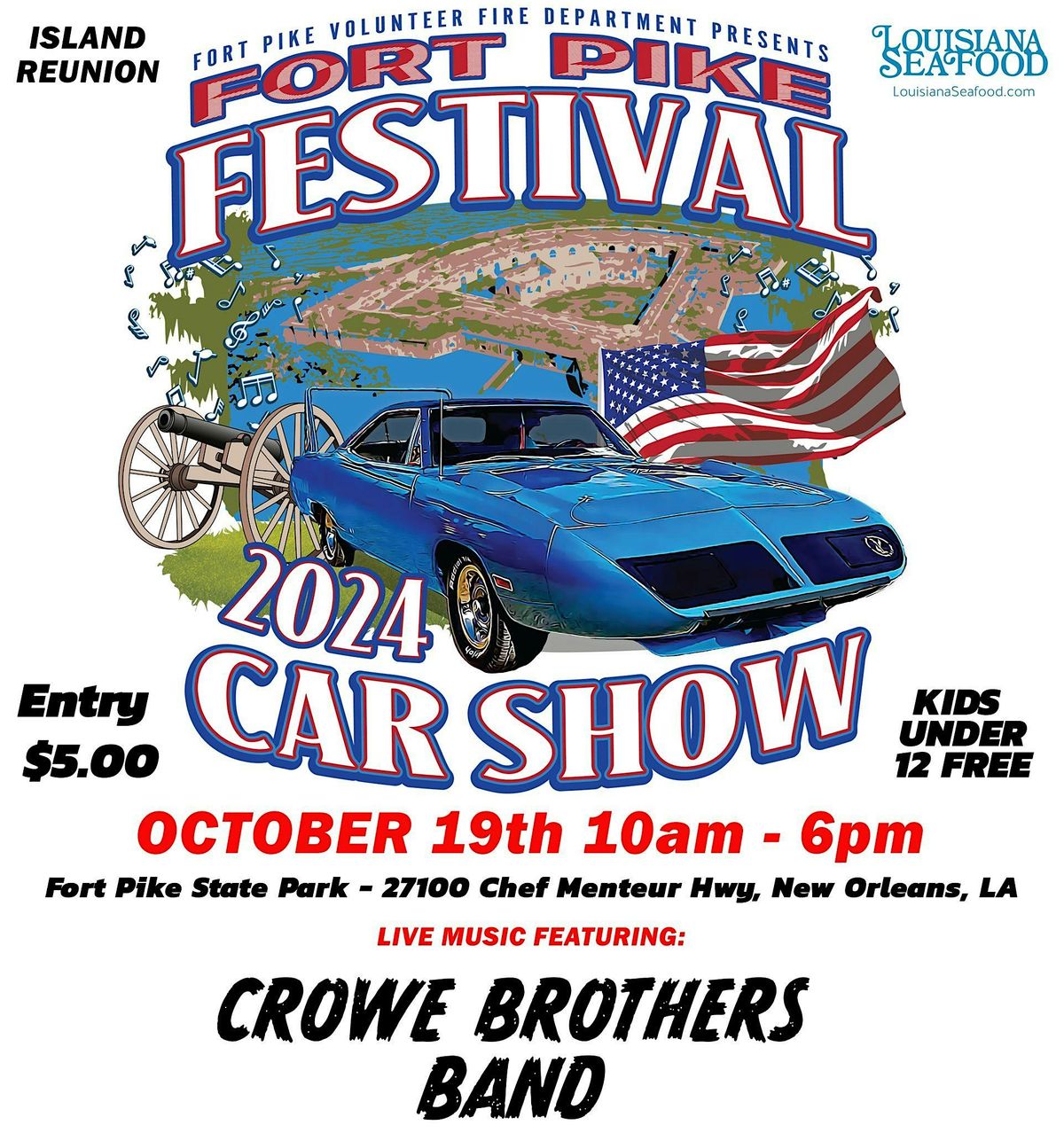 Fort Pike Festival and Car Show