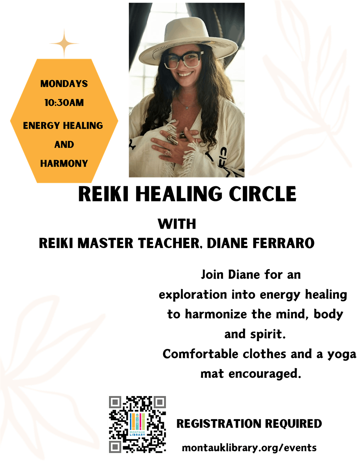 Reiki Healing Circle  w\/ Reiki Master Teacher, Diane Ferraro