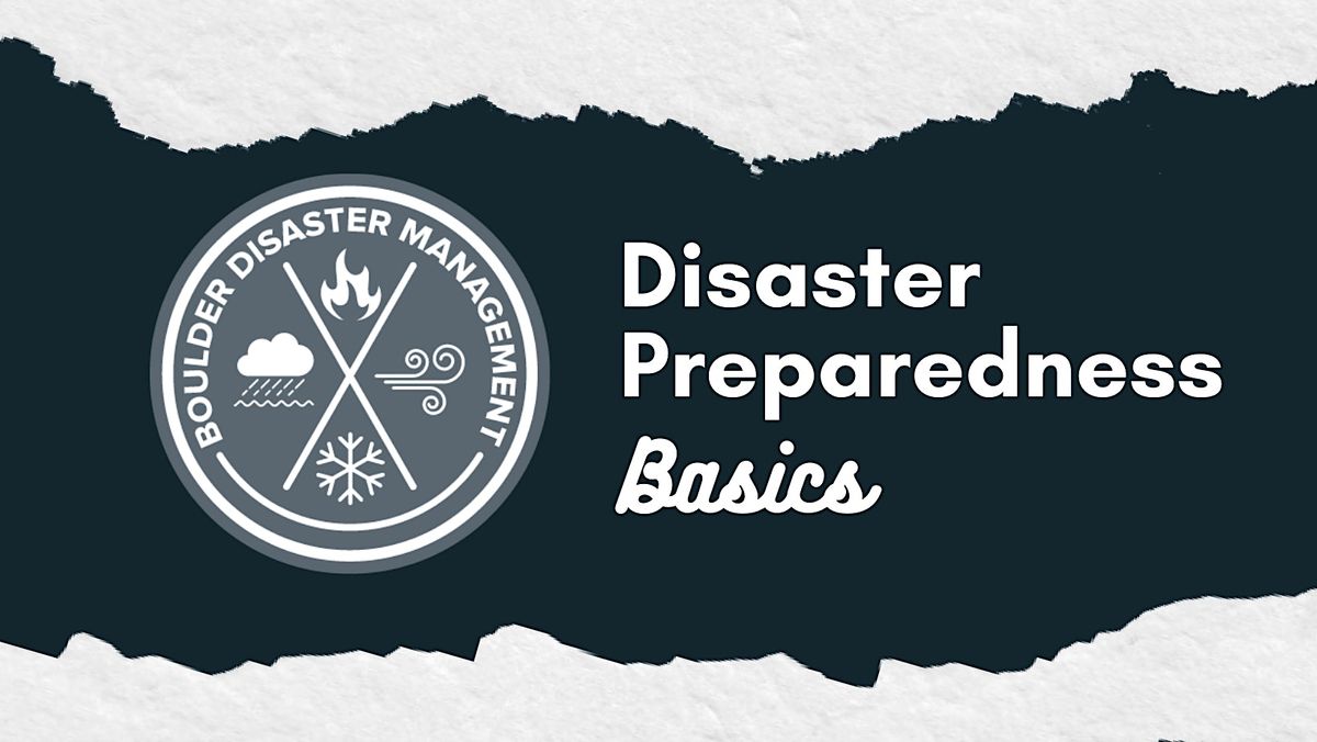 Disaster Preparedness Basics