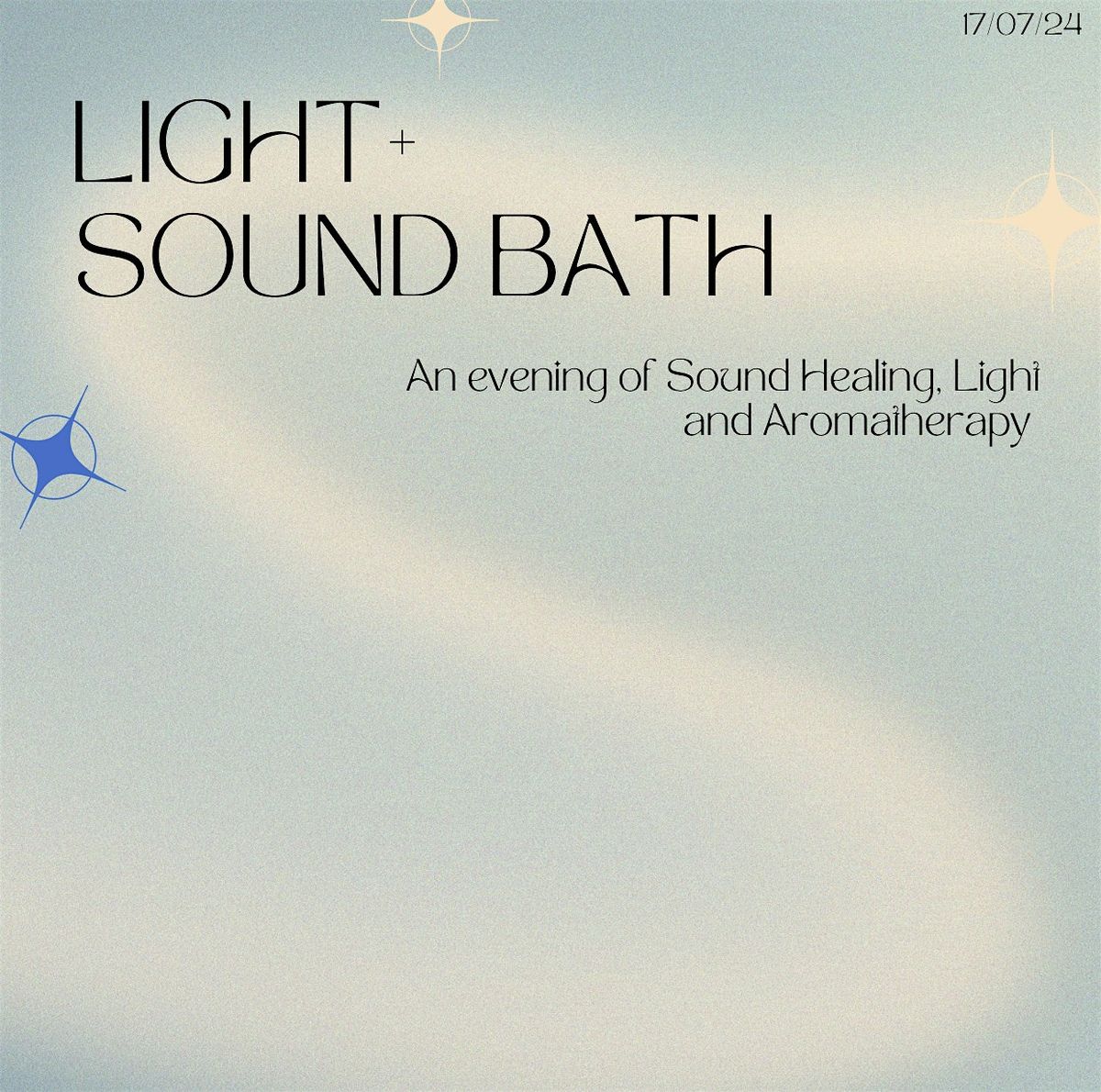 LIGHT + SOUND BATH