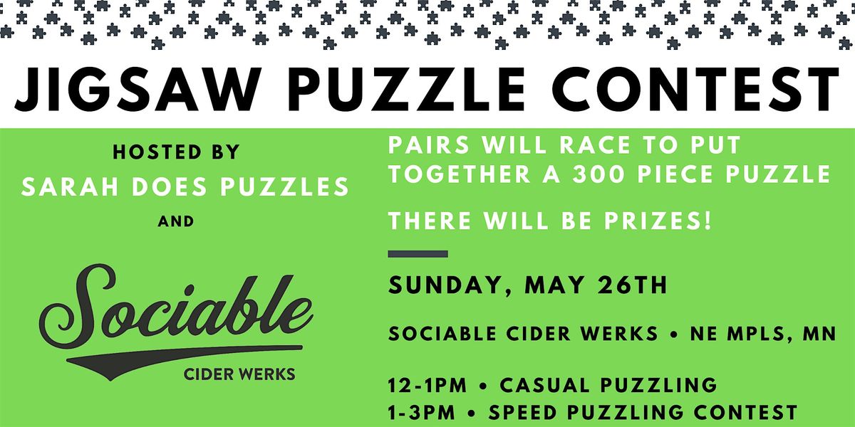 Sociable Cider Werks Jigsaw Puzzle Contest