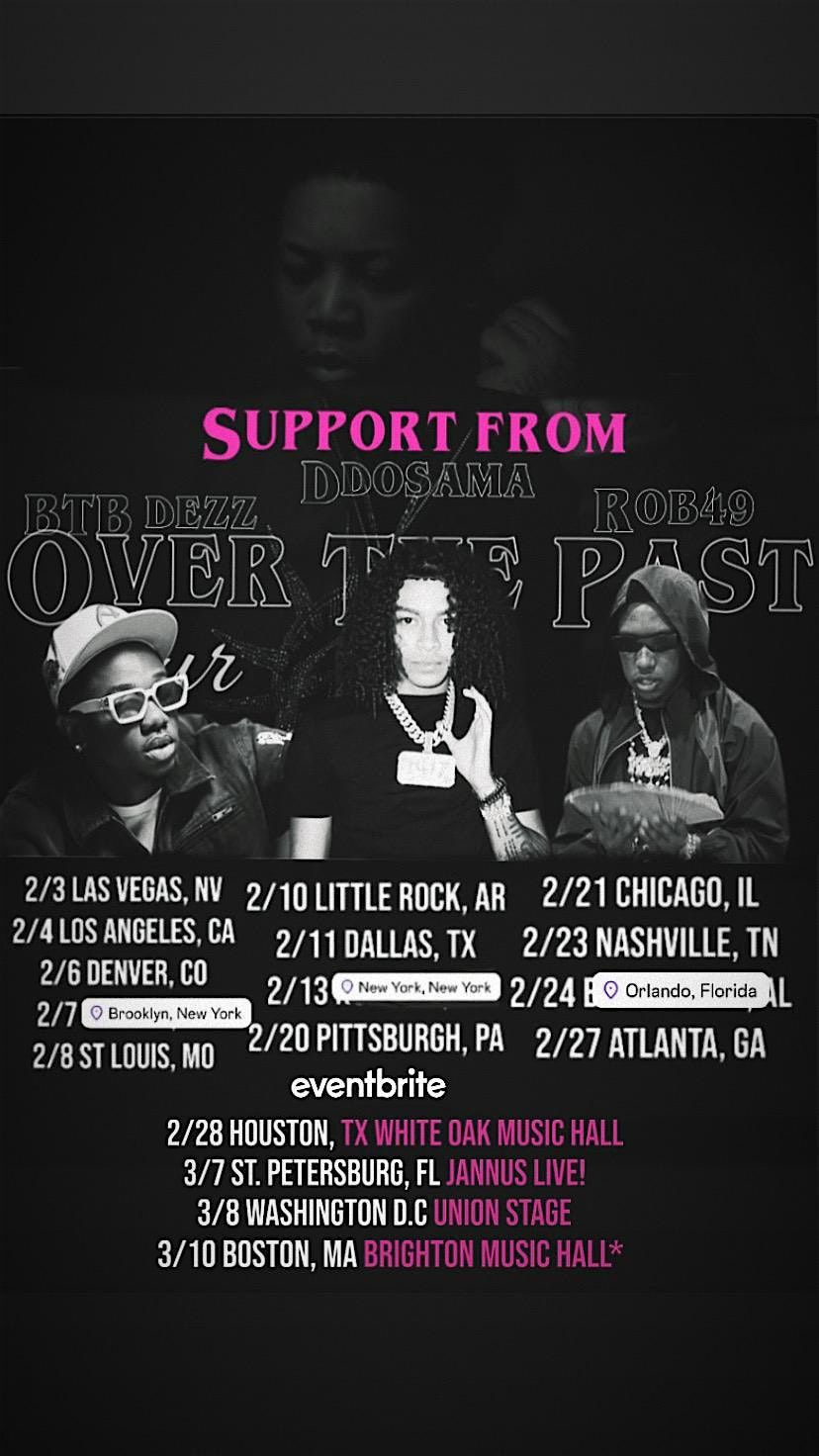 Over The Past Tour With Special Guest