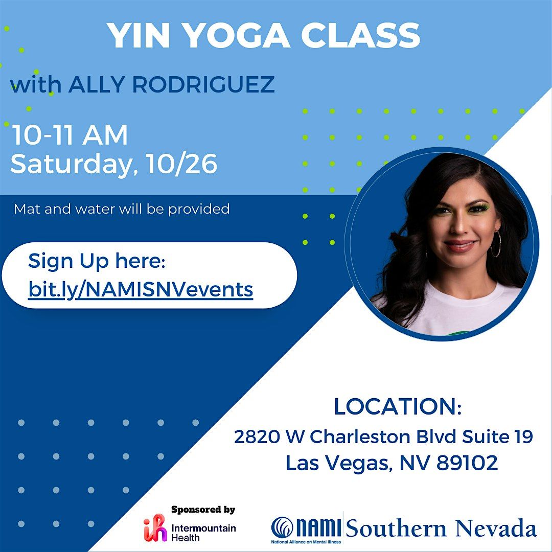 Yin Yoga Class with Ally Rodriguez