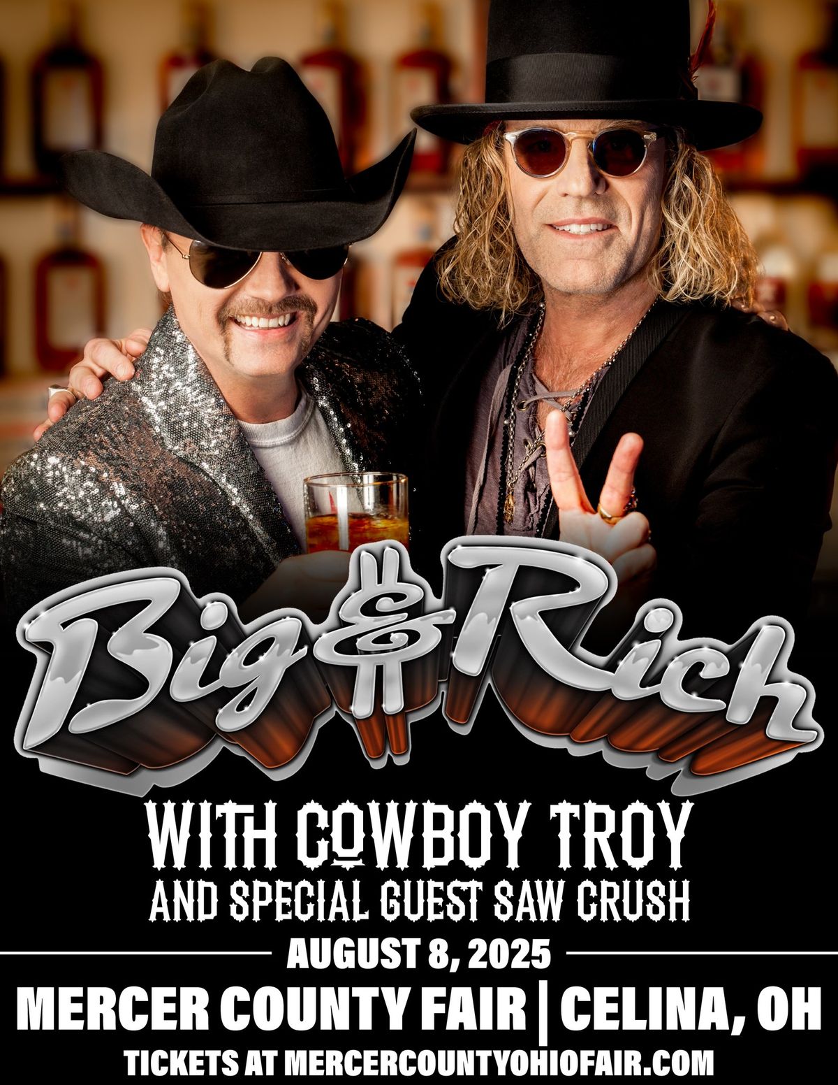 Big & Rich with Cowboy Troy and Special Guest Saw Crush