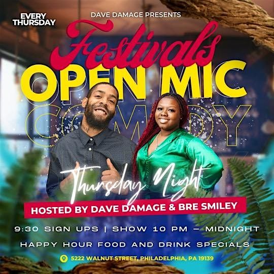 Dave Damage\u2019s Open Mic