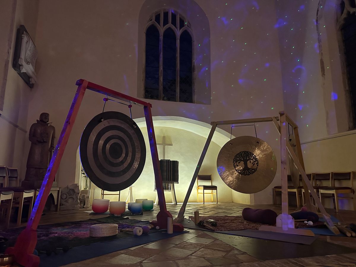 Gong bath Sutton Village Hall (near Stalham)