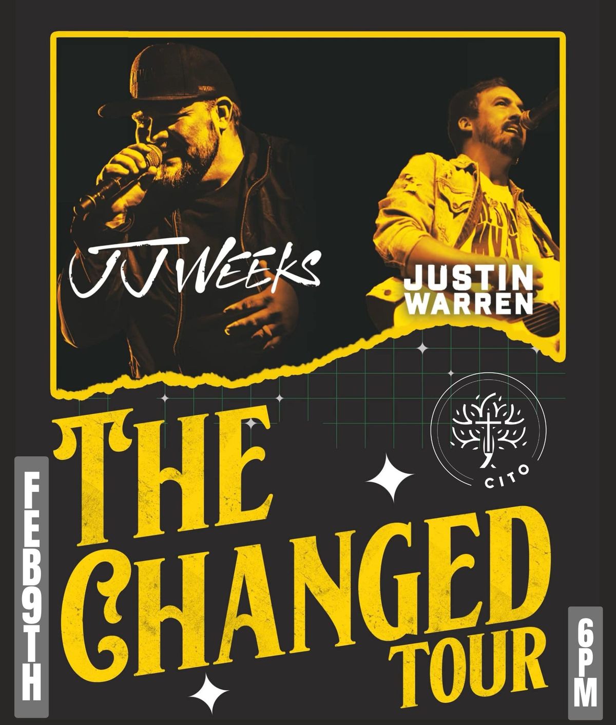 JJ Weeks The Changed Tour