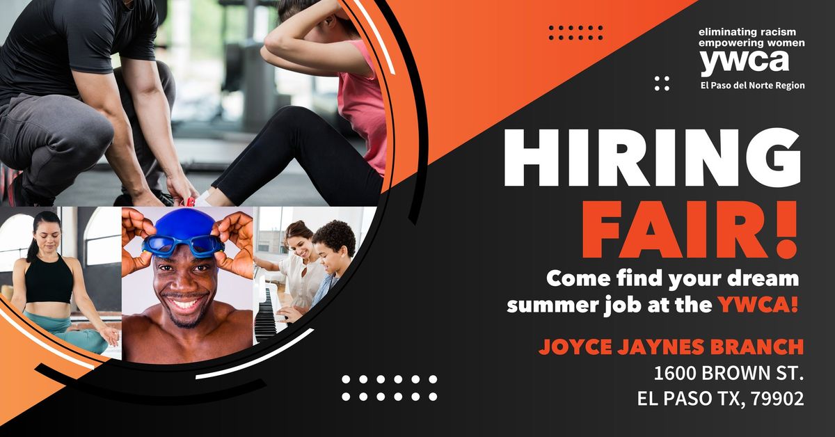 YWCA Health and Wellness Hiring Fair 