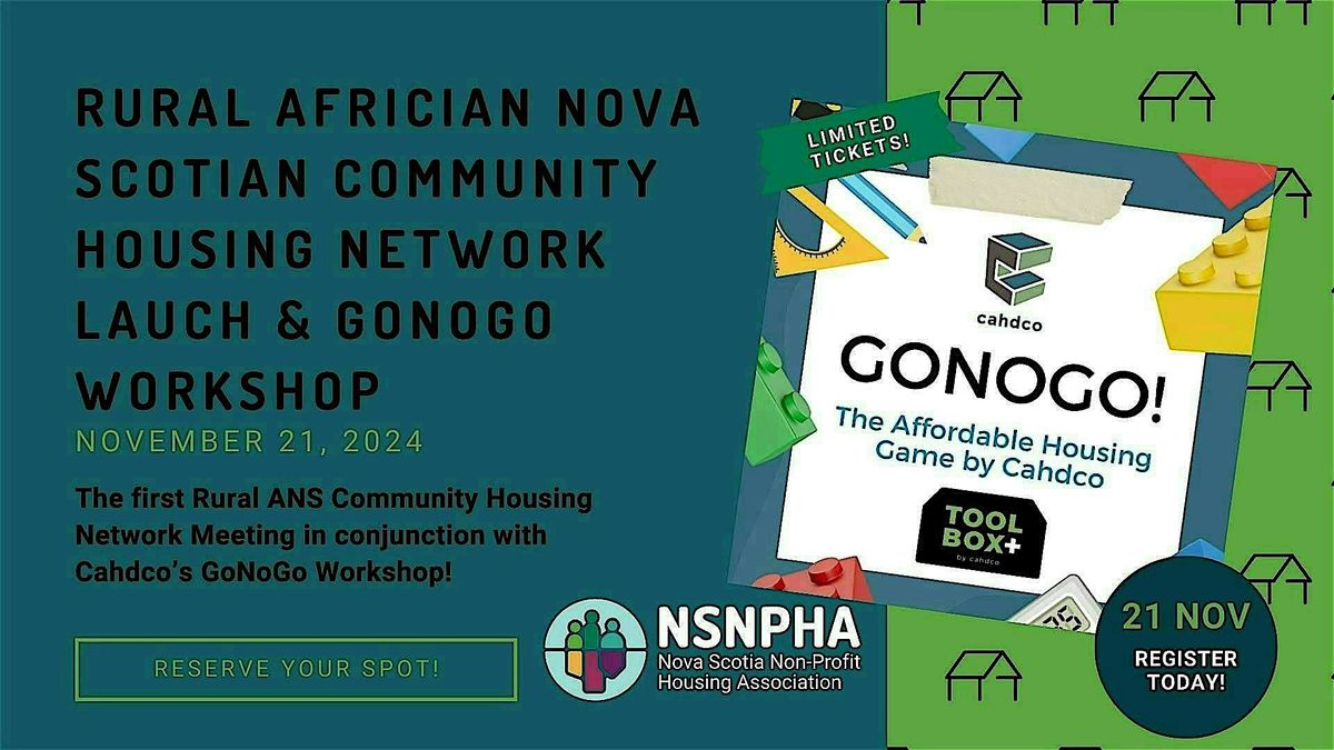 Rural ANS Community Housing Network Launch & GoNoGo Workshop