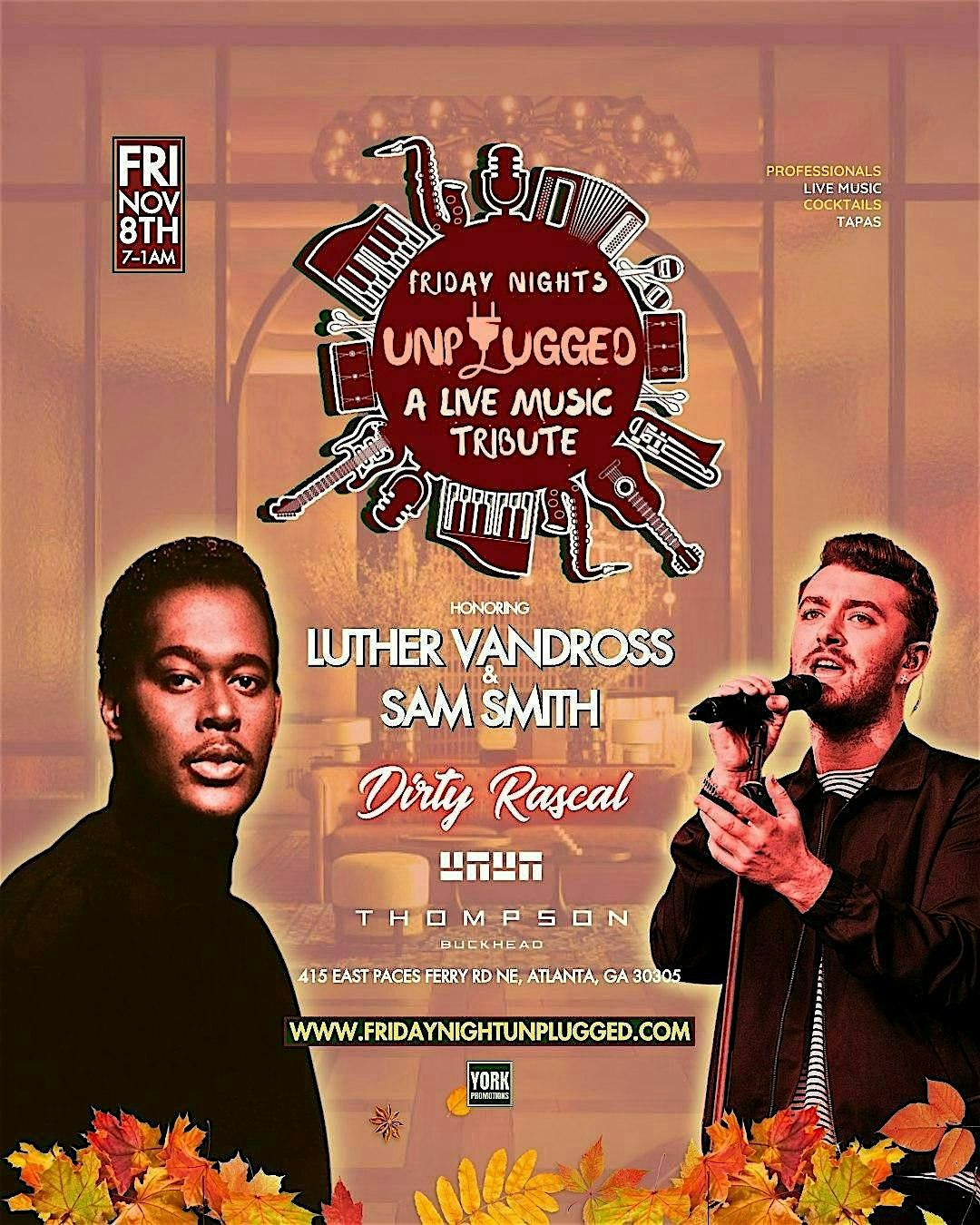 Friday Night: Unplugged - Luther Vandross & Sam Smith Edition