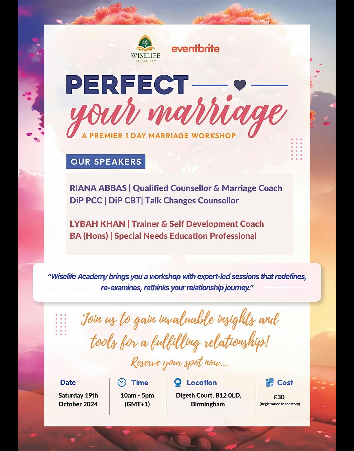 Perfect Your Marriage Masterclass