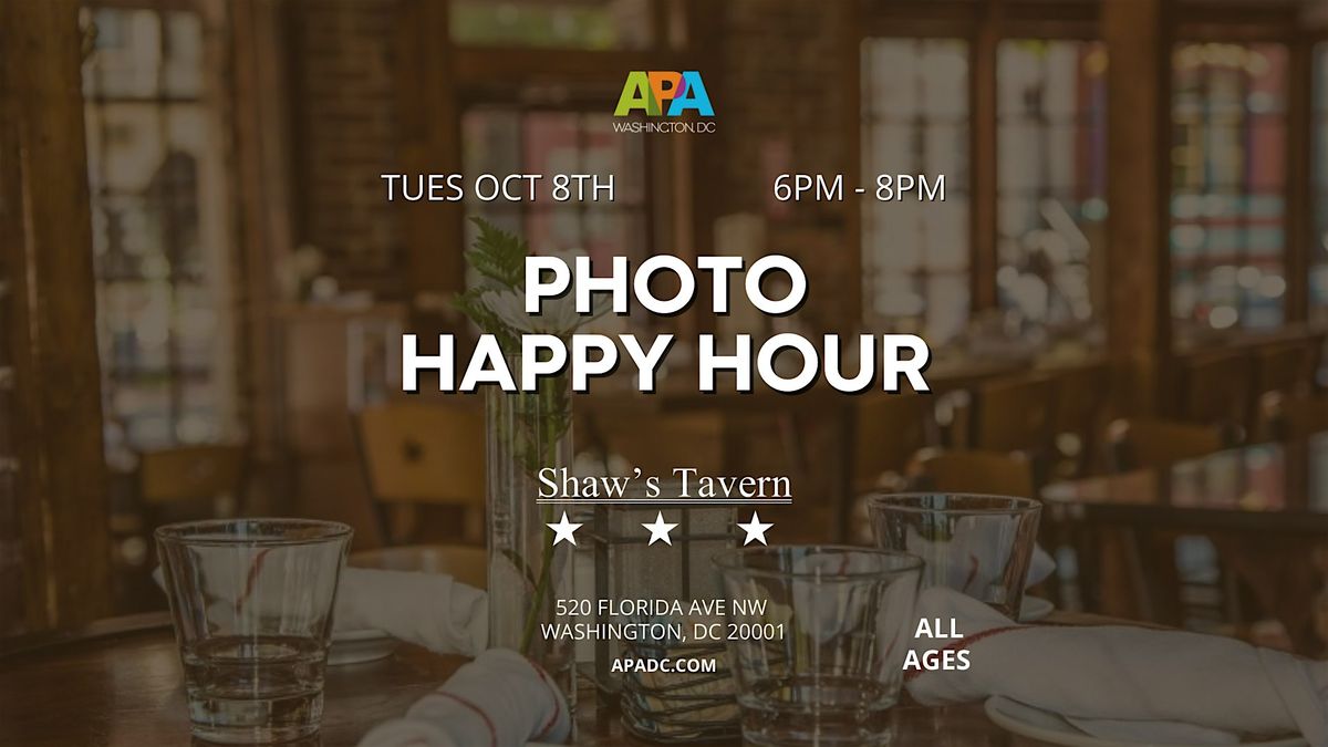 APA | DC Happy Hour - October 8th!