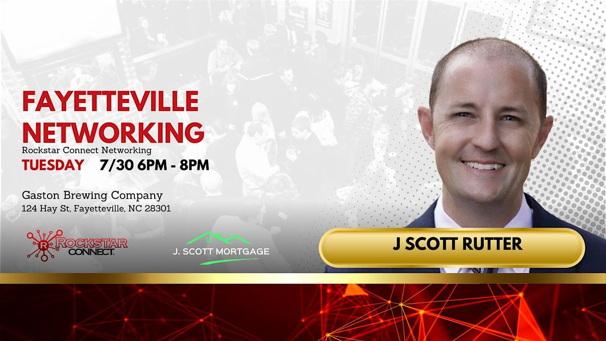 Free Fayetteville Rockstar Connect Networking Event (July, NC)