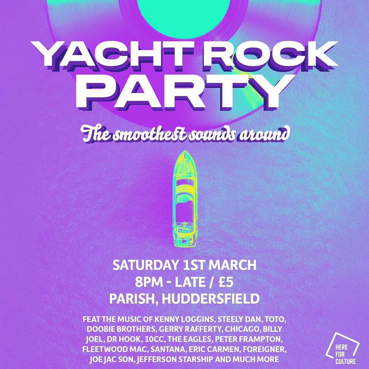 Yacht Rock Party in The Dive