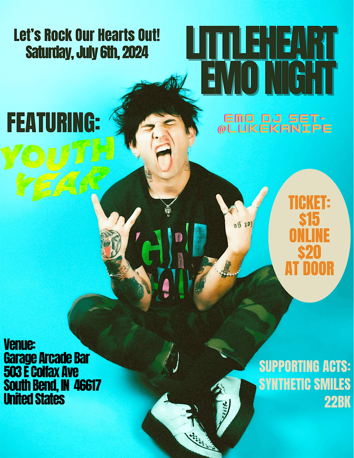 Littleheart Emo Night: Featuring YOUTHYEAR