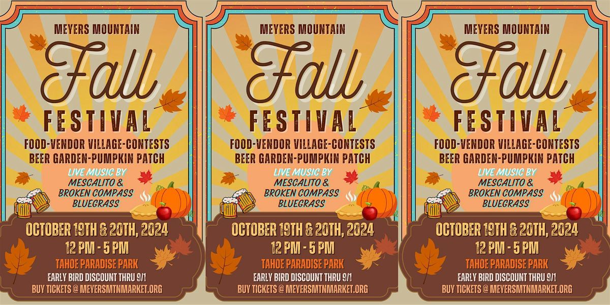 Meyers Mountain Fall Festival