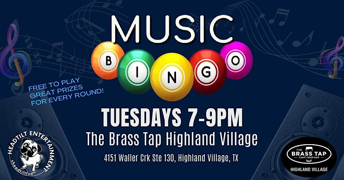 TUESDAY MUSIC BINGO AT THE FUZZY'S TACO GRAPEVINE