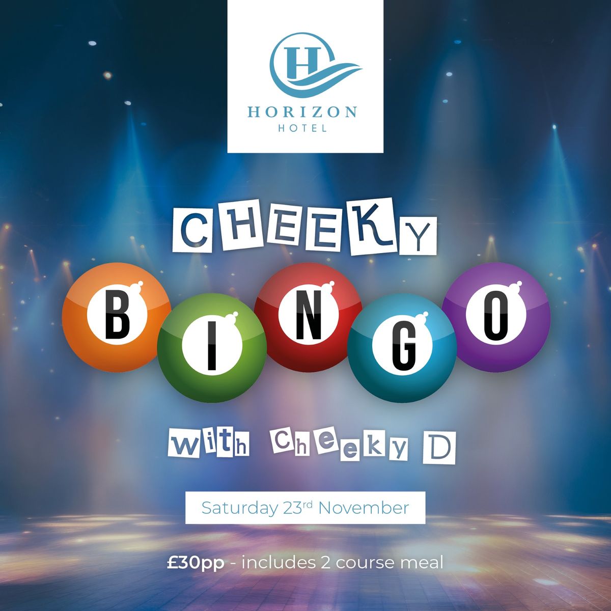 Cheeky Bingo with Cheeky D