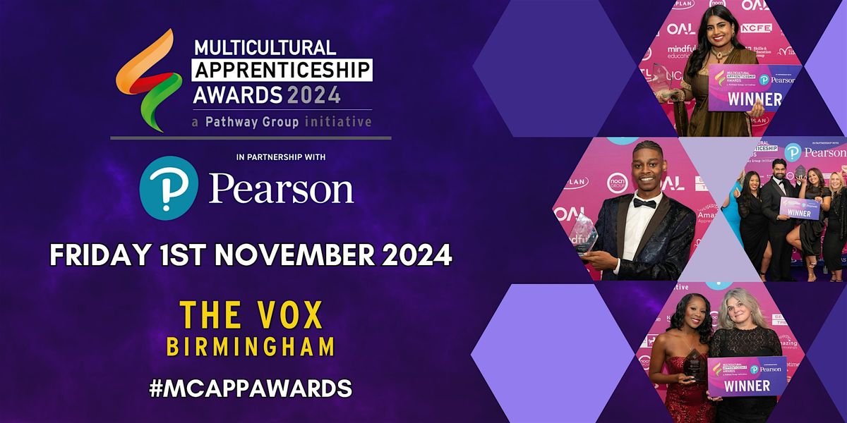 Multicultural Apprenticeship Awards 2024 in partnership with Pearson