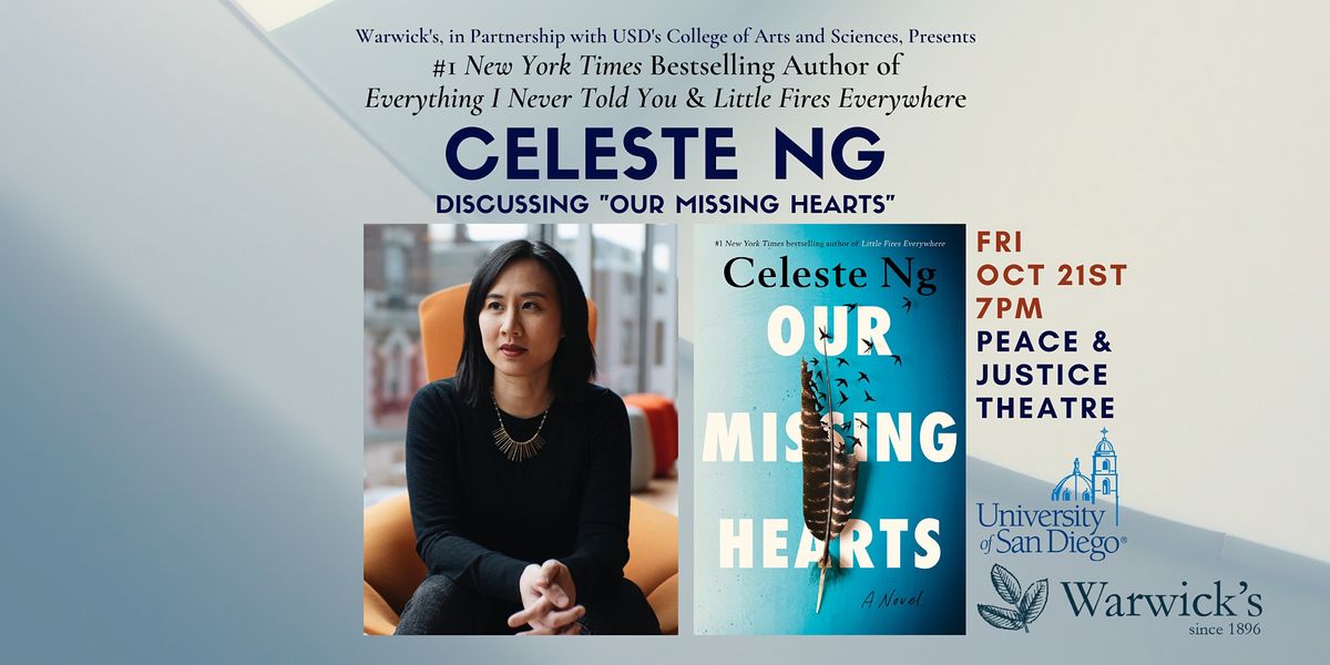 Celeste Ng discussing OUR MISSING HEARTS