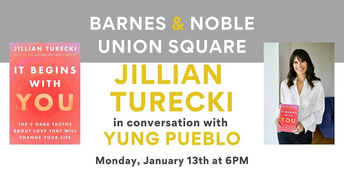 Jillian Turecki celebrates IT BEGINS WITH YOU at B&N Union Square