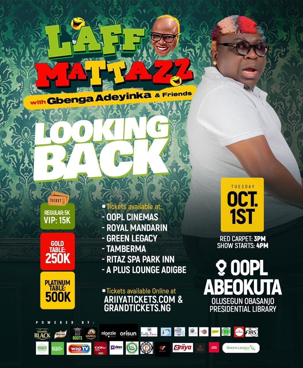 LAFFMATTAZZ with Gbenga Adeyinka & Friends 