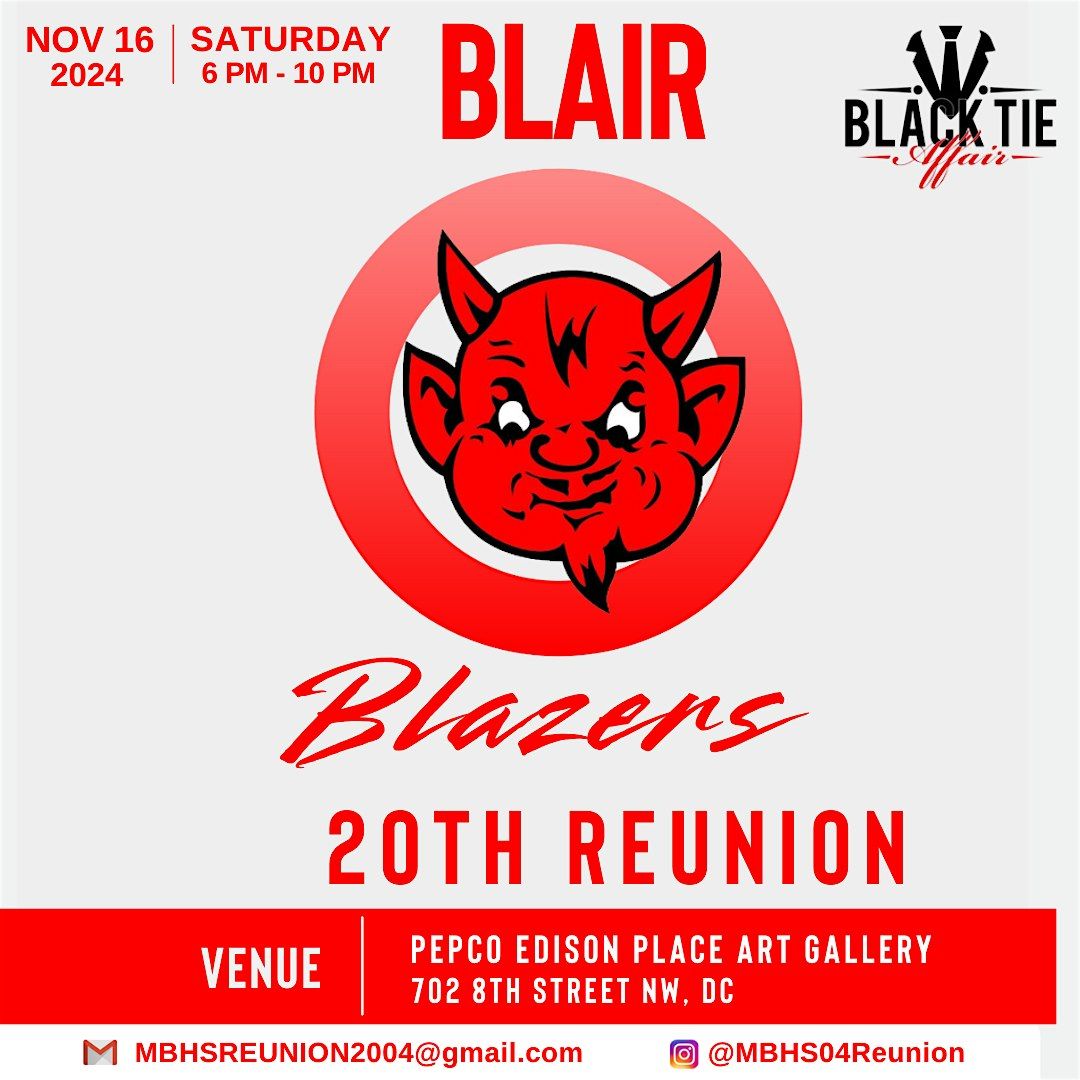 MBHS Class of 04 - 20th Year Reunion| Black Tie Affair!!