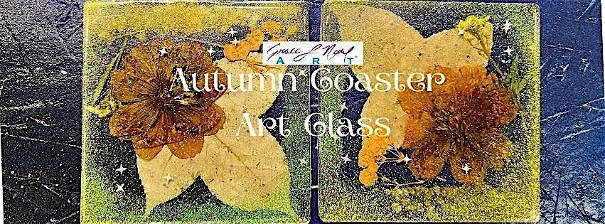 Autumn Coaster Creation Class | Grace Noel Art