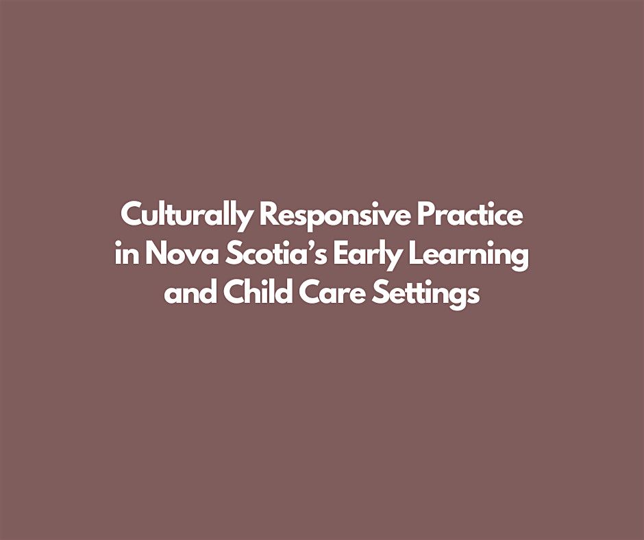 NSCC Marconi - Culturally Responsive Practice