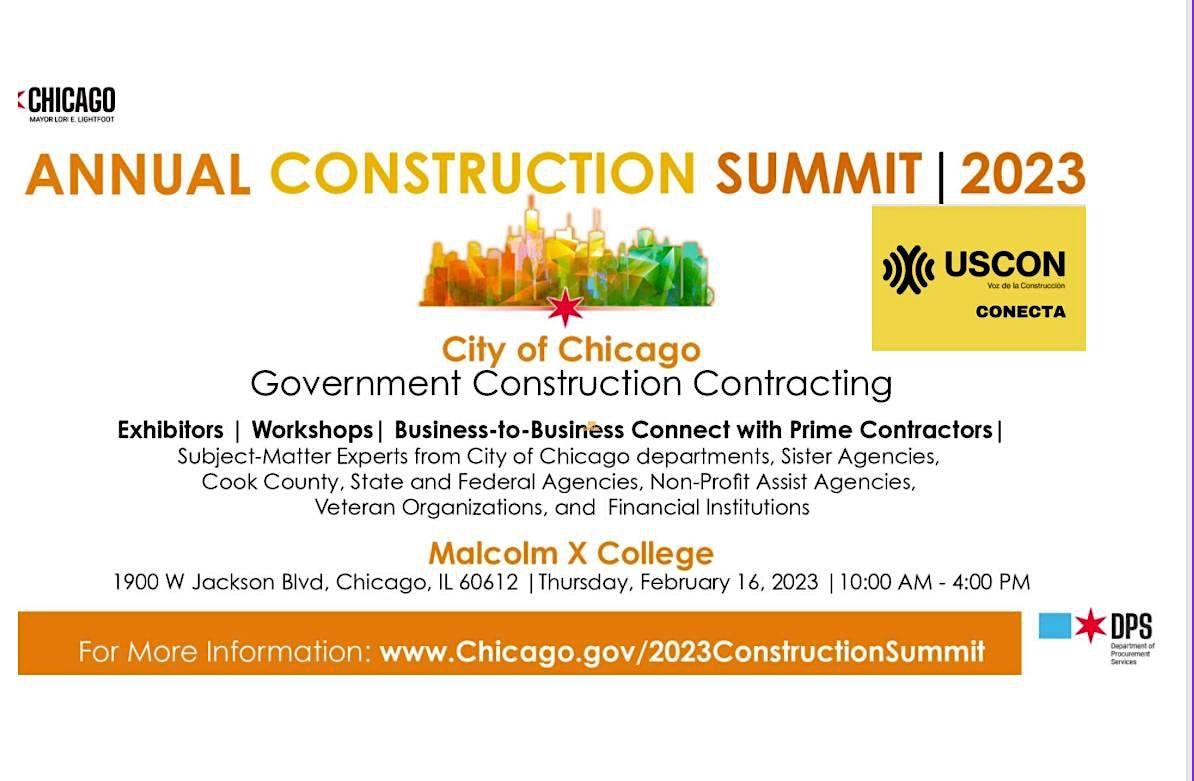 Annual Construction Summit 2023, 1900 W Jackson Blvd, Chicago, 16