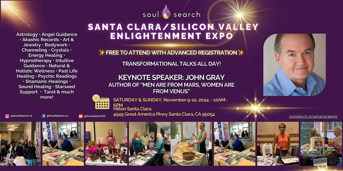 SoulSearch Silicon Valley Enlightenment Expo Psychic & Healing Fair-Sat&Sun