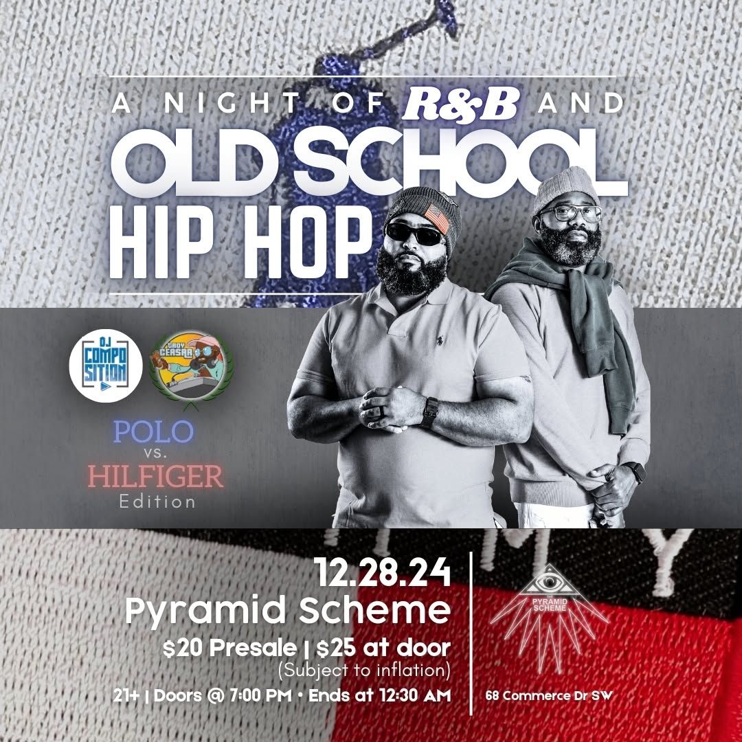 A Night Of R&B & Old School Hip Hop: Troy Ceasar + Dj Composition | Pyramid Scheme 12\/28