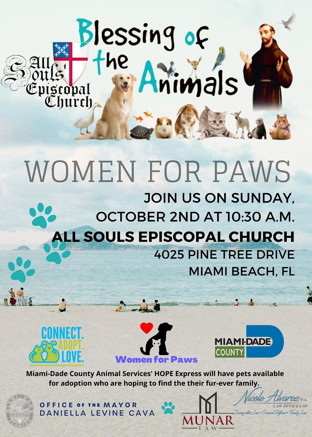 Blessing of the Animals  Women for Paws