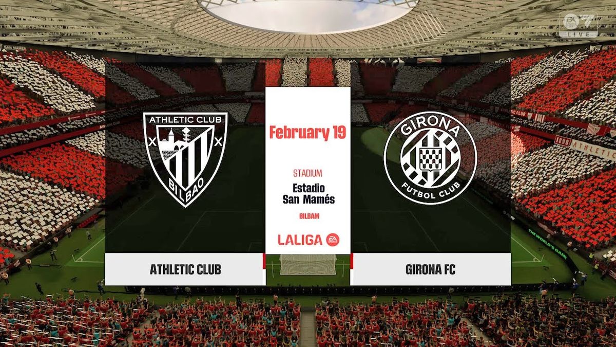 Athletic Club Bilbao vs Girona FC at San Mames Stadium