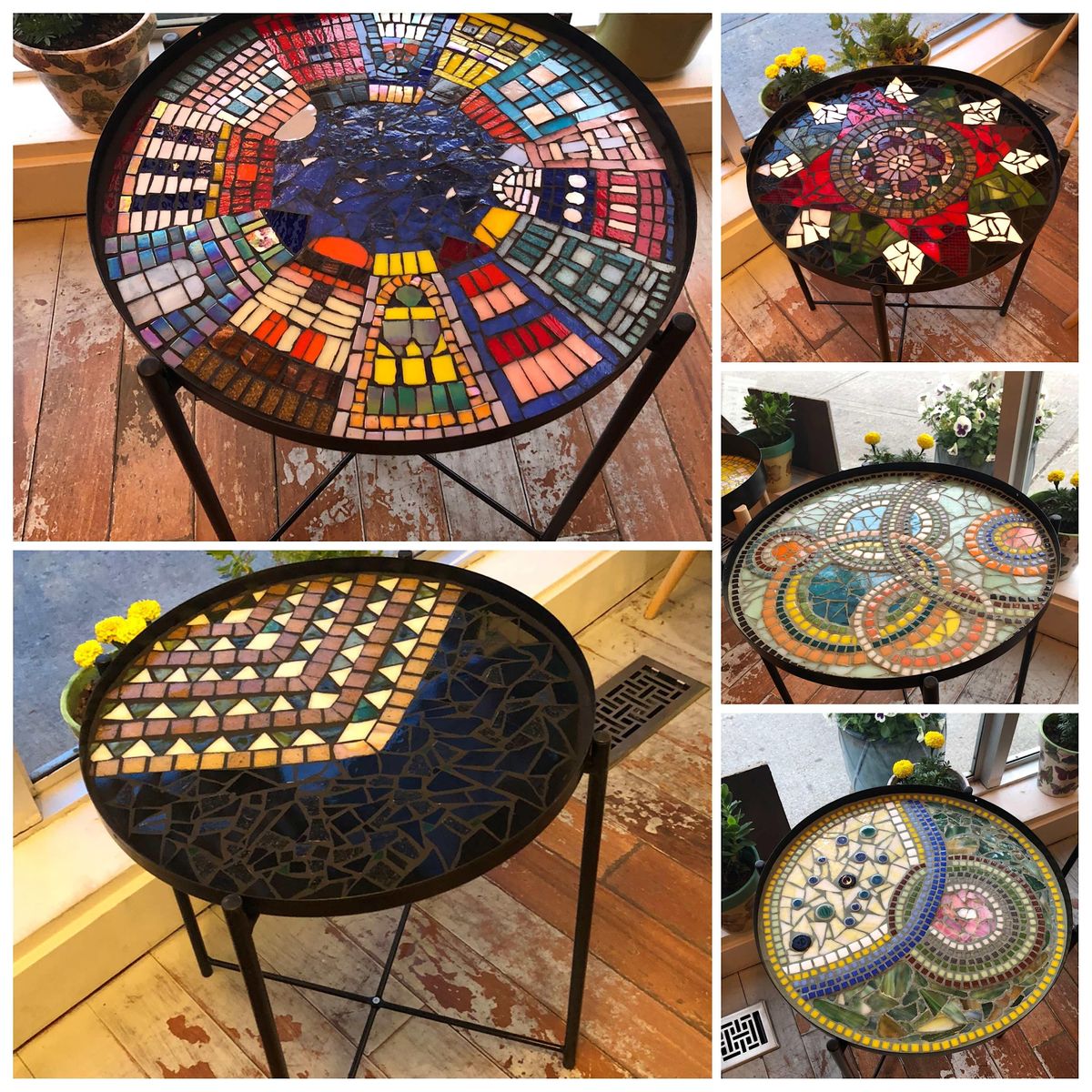 Make Your Own Mosaic Coffee Table, At Origin Coffee, Toronto, 2