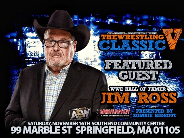 Jim Ross Meet and Greet at The Wrestling Classic V