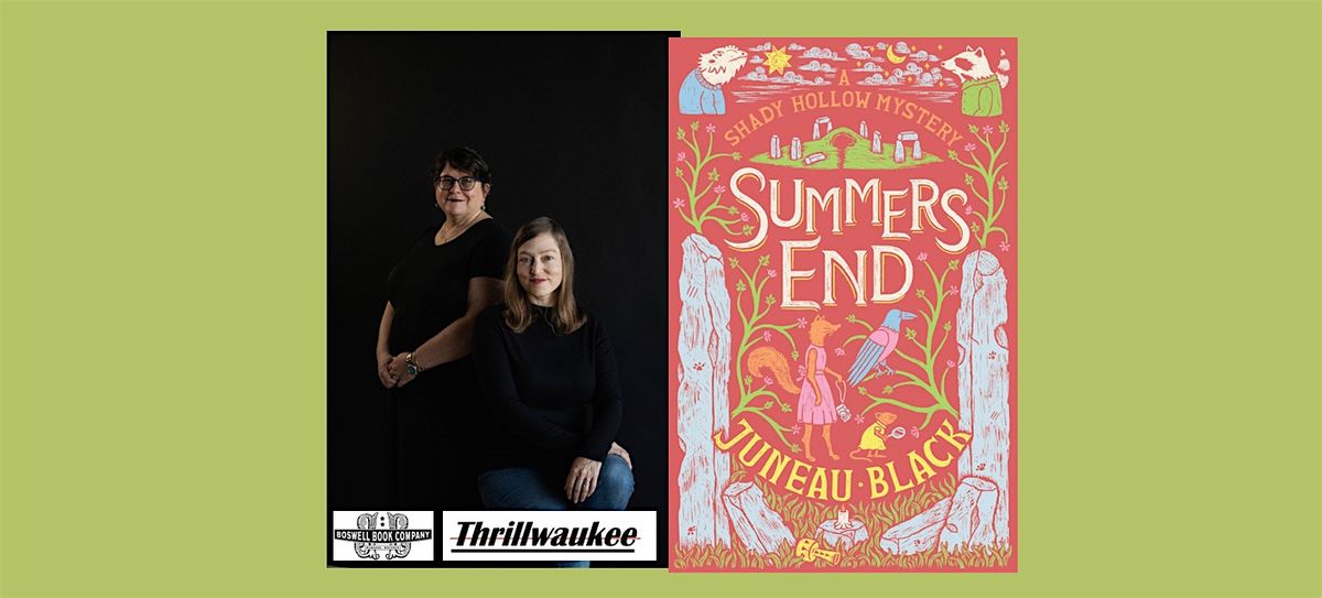 Juneau Black, author of SUMMERS END - an in-person Boswell event