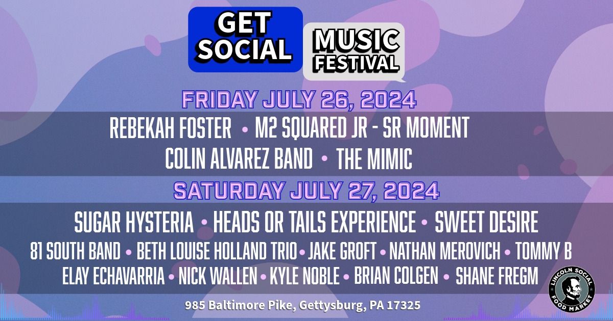 GET SOCIAL MUSIC FESTIVAL 2024