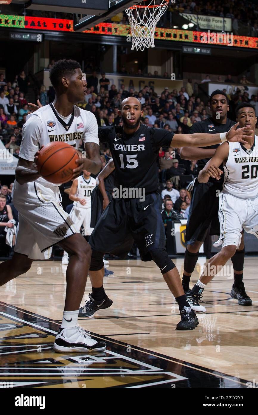 Wake Forest Demon Deacons at Xavier Musketeers Mens Basketball